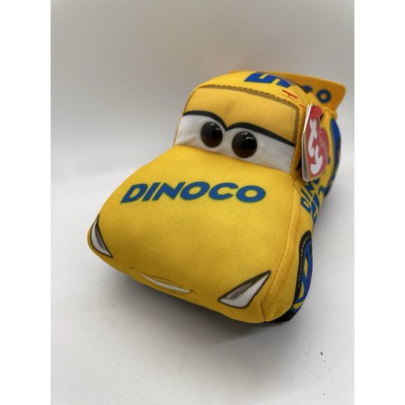 TY Sparkle Beanie Disney/Pixar Cars 3 Cruz Ramirez 6" Dinoco Plush NWT - Picture 2 of 7